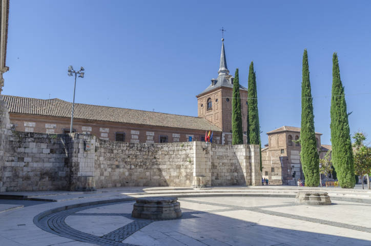 17 - Comunidad de Madrid - Alcala de Henares - capilla del Oidor y ruinas de Santa Maria